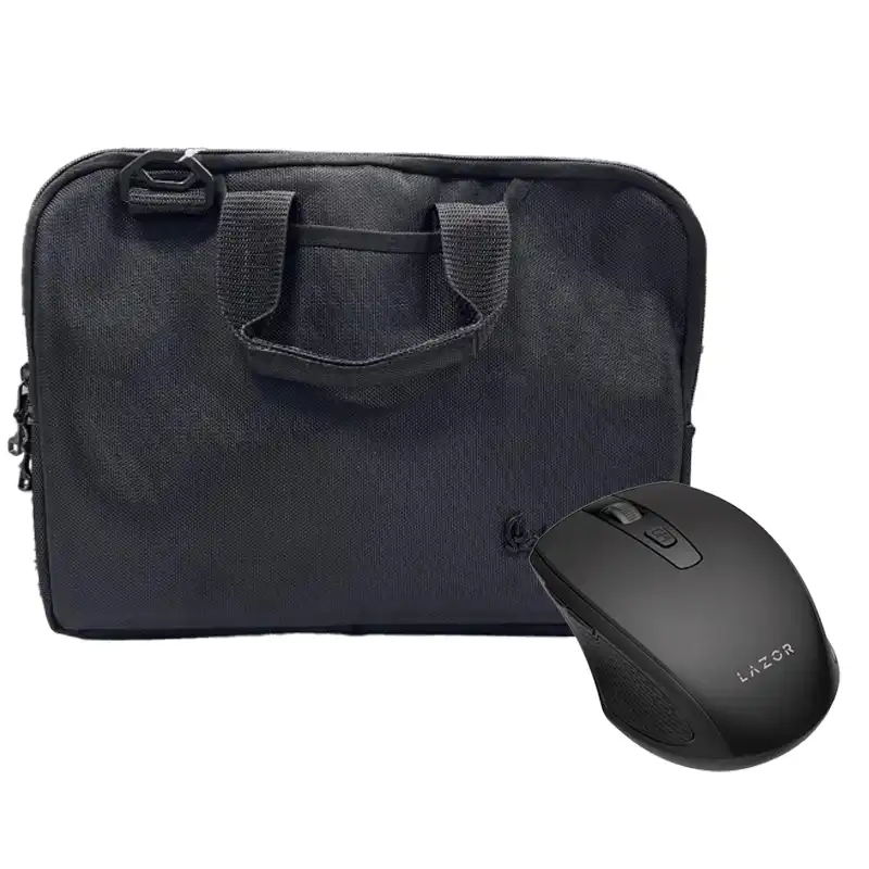 Strings Laptop 14 Inch Bag + Lazor Wireless Mouse WM02C