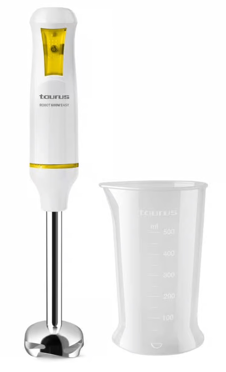 Taurus Robot 600 Easy Hand Blender 600W White / Yellow