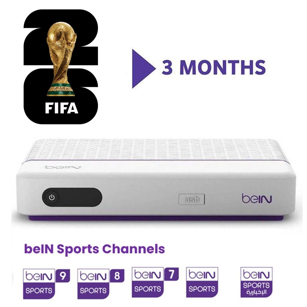 Bein Sports Receiver + 3M Together + FIFA World Cup 2026