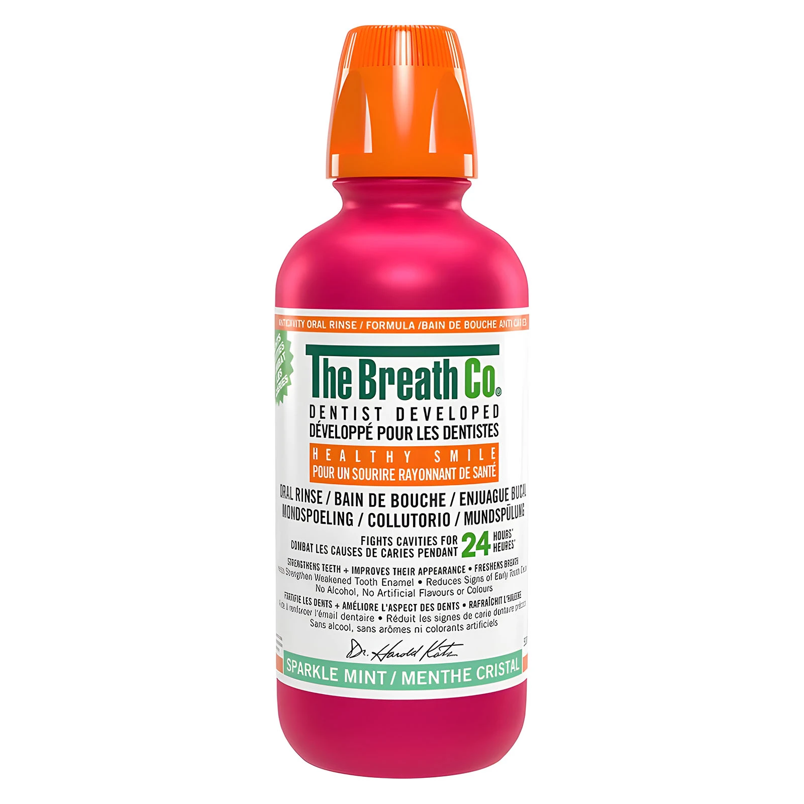 The Breath Co Sparkle Mint Oral Rinse 500ml 99520-SPARKLE