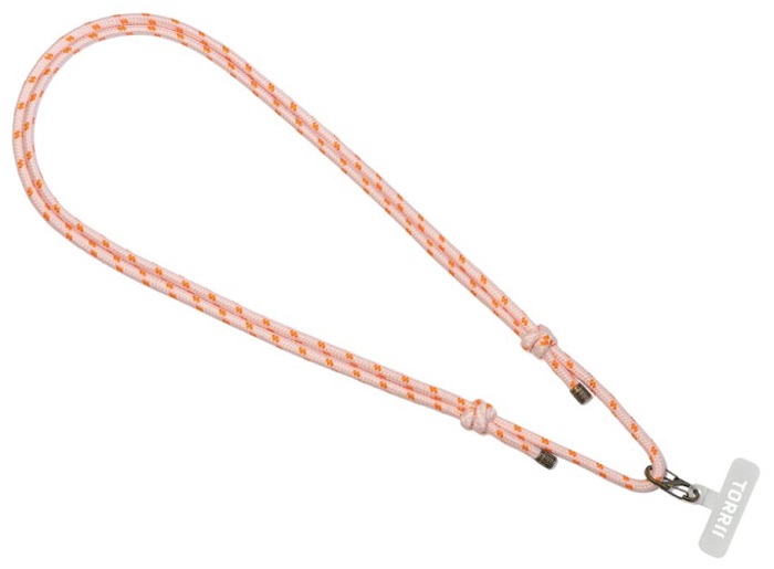 Torrii Knotty 6mm Polyester Phone Strap TOR-KNO-601 Peach