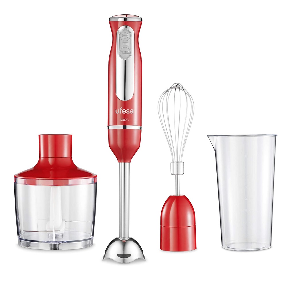 Ufesa Hand Blender 600W BP3443 Rouge