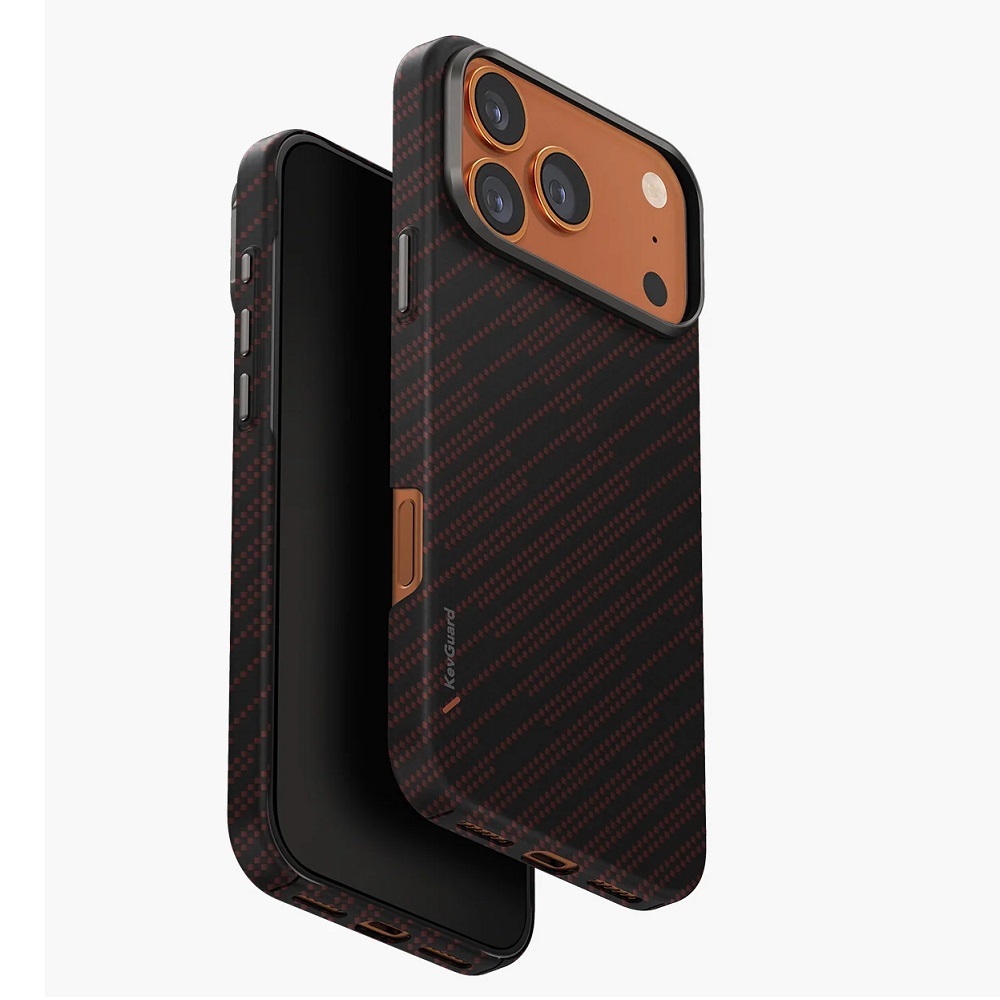 Uniq Keva Edge Slimline Aramid Case For iPhone 17 Pro Max