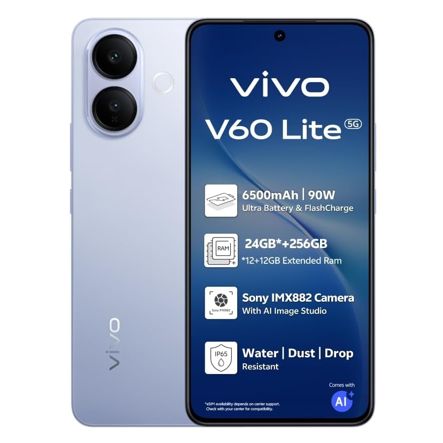 Vivo V60 Lite 256GB 12GB Ram 5G Blue