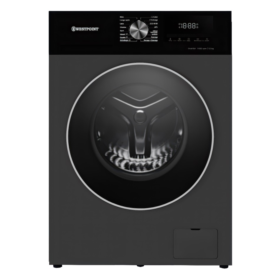 Westpoint Washing Machine 12kg 1400 Rpm WPWMT-1214 A25.DS