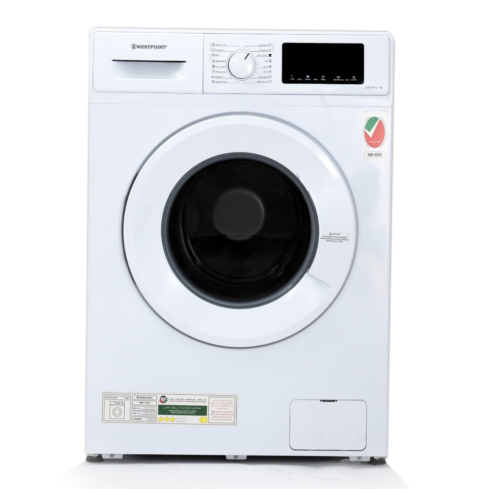 Westpoint Front Load Washing Machine 7Kg 1400RPM WPWMT-71222