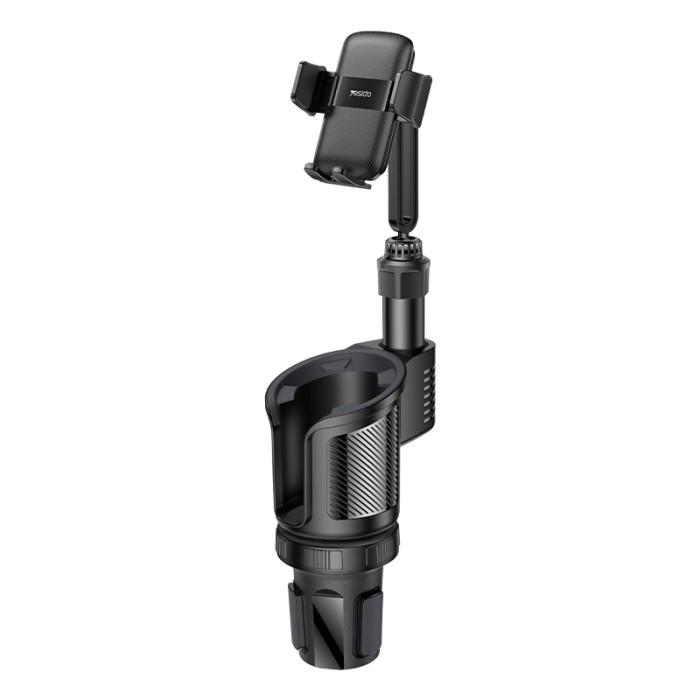 Yesido 2 in 1 Car Phone & Cup Holder C273 Black