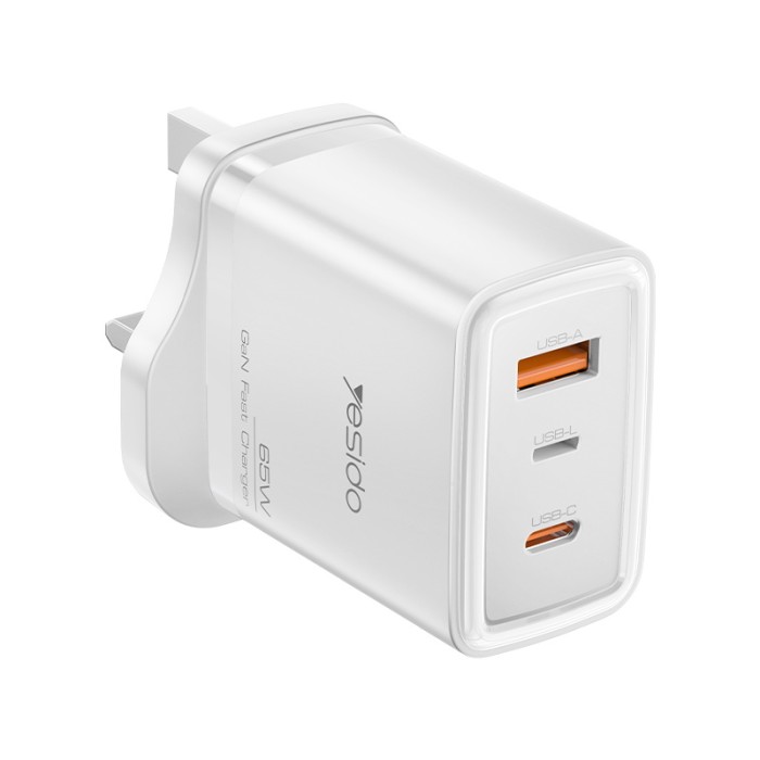 Yesido Wall Charger 65W YC89 White