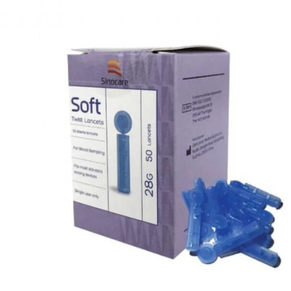 Yuwell Disposable Blood Lancet Blue